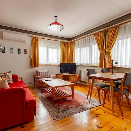 High-ceiling Beyoglu Apartment Istanbul